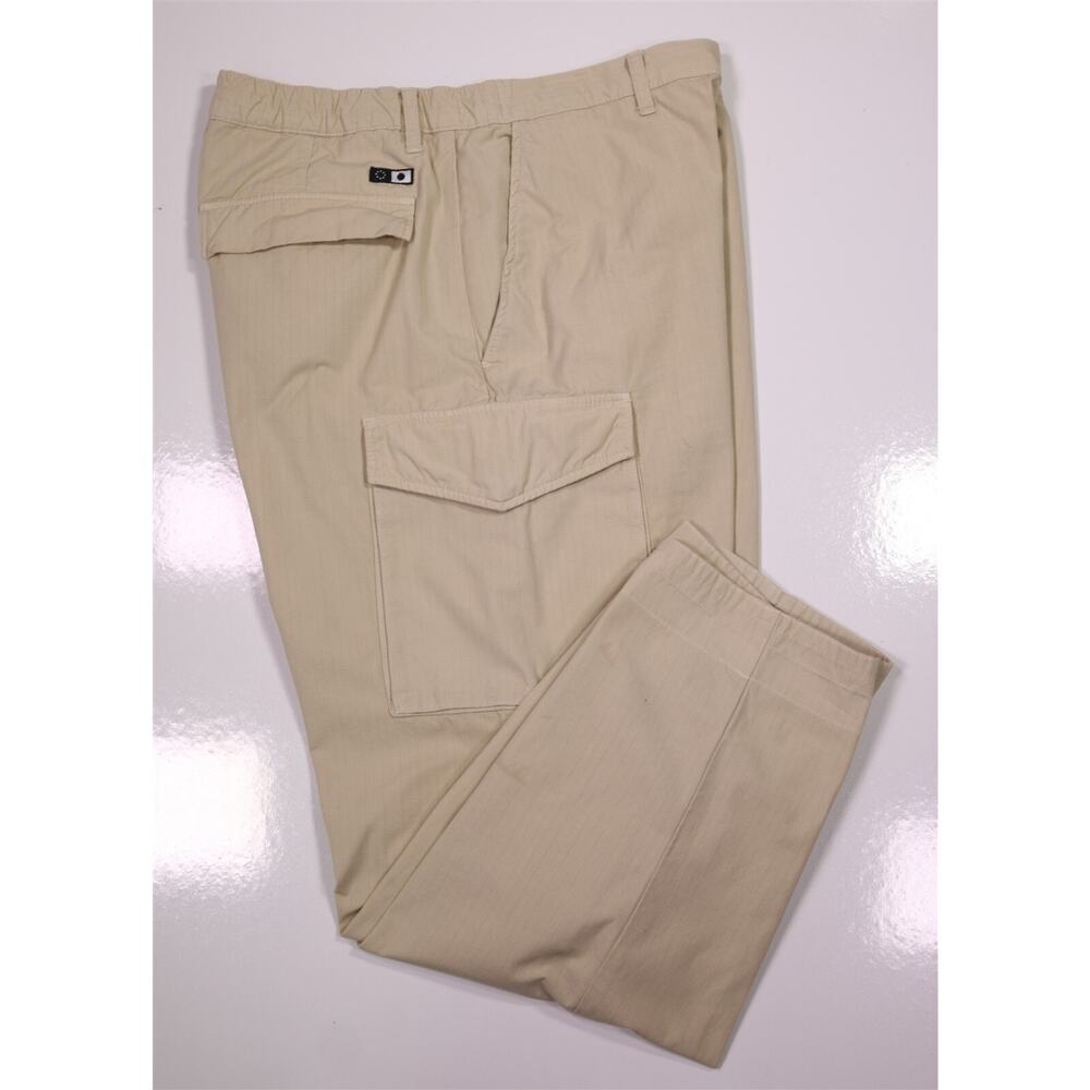 Edwin Sentinel Cargo Pants Tan Rip-Stop Double Knee Pants Men's Large